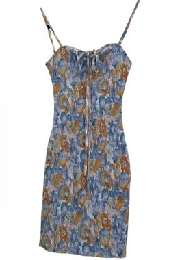Urban outfitters kiss the sky, wrenched body con dress size medium